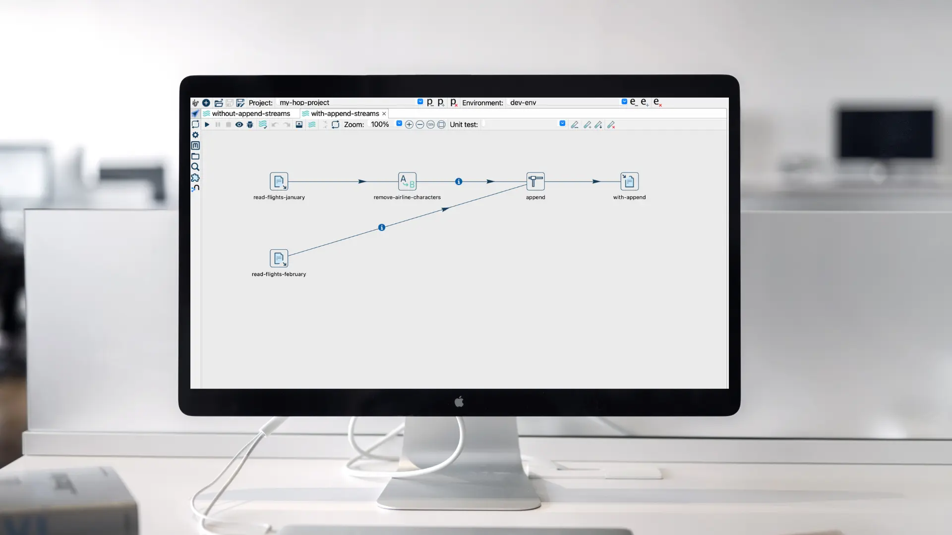 When to use and avoid append streams transform